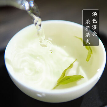 羽信蒙顶甘露四川明前绿茶茶叶特一级蒙顶山茶高山茶自已喝罐装半斤