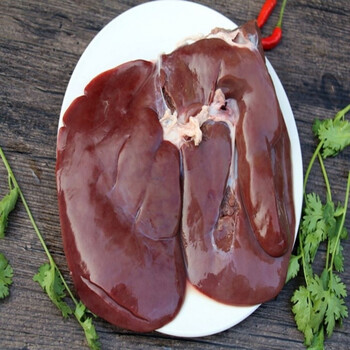 内蒙古羊肝 现杀羊肝 羊肝 新鲜羊肝 生鲜羊肝 4斤羊肝