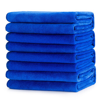 美家日记抹布 蓝色75*35cm*2条加厚加大 商用物业洗车抹布 吸水家务洗碗布