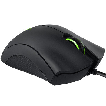 雷蛇（Razer）炼狱蝰蛇标准版有线鼠标 人体工学 电竞游戏 右手通用型 吃鸡/LOL/CSGO游戏鼠标 黑色