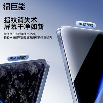 绿巨能（llano）适用苹果MacBook Pro14.2英寸高清屏幕膜M5/M4电脑屏幕保护膜防指纹笔记本全屏膜贴膜A3112/A3434