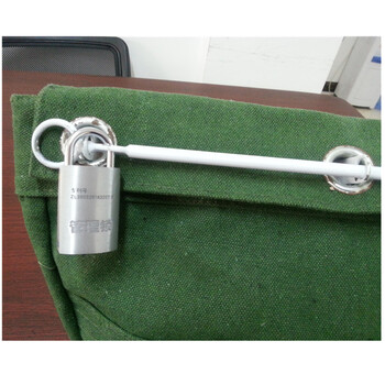 融银之汇（RYZH）0095 取款袋军绿色帆布板扣包80万银行专用包借调款包运钞袋缴款袋8捆360*220*360mm