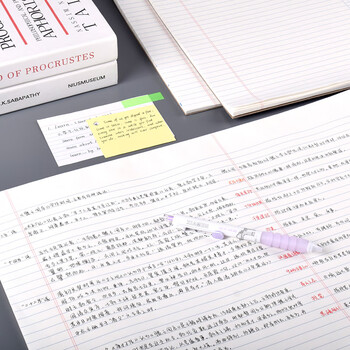 凯萨（KAISA）A3/40张大号拍纸本加厚试卷型笔记本思维导图横线记事本可撕刷题草稿本