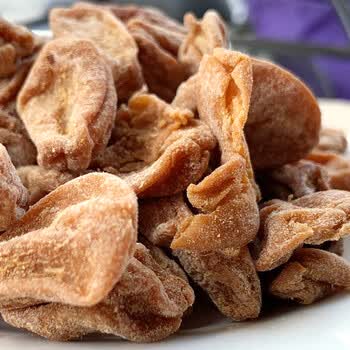 咸甘甘草黄皮干 无核鸡心黄皮干 大颗粒  郁南新兴特产凉果 华通咸甘