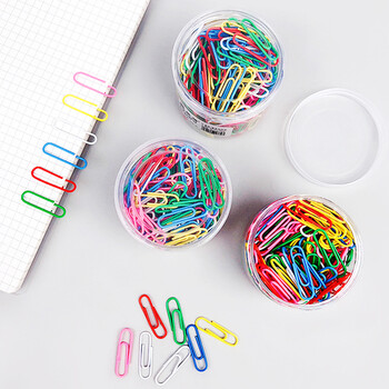 优必利 彩色回形针 29mm办公家用多功能 曲别针 PVC筒装别针 200枚/筒 4354 优必利 彩色回形针 29mm办公家用多功能 曲别针 PVC筒装别针 200枚/筒 4354