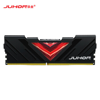 JUHOR玖合 32GB DDR4 3200 台式机内存条 忆界系列黑甲