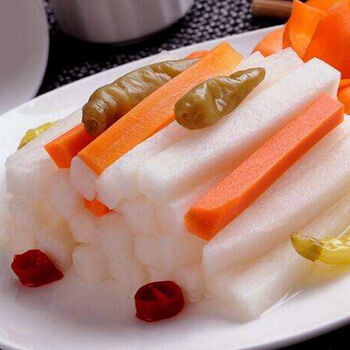 四川特产泡菜泡萝卜酸甜脆辣爽口白萝卜条糖醋下饭菜农家自制 脆甜酸