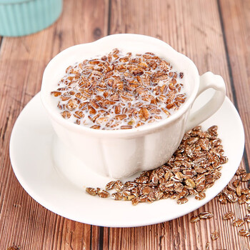 谷嘉能0蔗糖纯燕麦片400g*2罐年货节黑麦片送礼物送父母长辈营养礼盒装