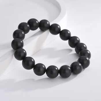 莆匠人 次石墨手链 时尚情侣手链俄罗斯导电次石墨手串生日七夕情人节