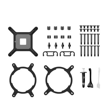 爱国者（aigo）SX360 ARGB 黑色 一体式360水冷/CPU散热器/2.13吋数显屏/陶瓷水泵/LGA 1851/AM5