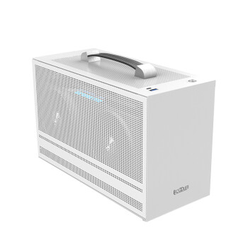 超频三(PCCOOLER)蜂鸟1 I100CW PRO 白色 mini ITX机箱（Type-C接口/支持SFX电源/17*17以内主板）