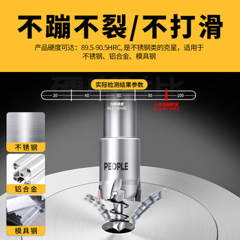 人民高档合金开孔器不锈钢金属钻孔神器专用转铁口打孔钢板扩孔20mm 人民高档合金开孔器不锈钢金属钻孔神器专用转铁口打孔钢板扩孔20mm