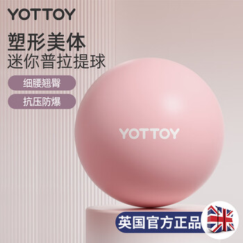yottoy普拉提小球瑞士瑜伽球迷你25cm塑形蜂腰翘臀健身体操运动平衡球女 yottoy普拉提小球瑞士瑜伽球迷你25cm塑形蜂腰翘臀健身体操运动平衡球女