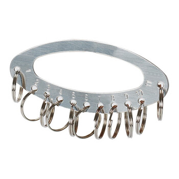 Homeglen 钥匙圈收纳钥匙板分类管理钥匙环 3cm圆圈50个/筒 Homeglen 钥匙圈收纳钥匙板分类管理钥匙环 3cm圆圈50个/筒