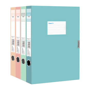 广博(GuangBo)4色4只装35mm彩色莫兰迪A4文件盒/档案盒/资料盒人事财务凭证收纳盒办公用品A88072 广博(GuangBo)4色4只装35mm彩色莫兰迪A4文件盒/档案盒/资料盒人事财务凭证收纳盒办公用品A88072