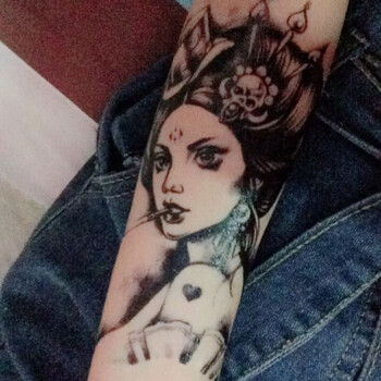 草本纹身贴防水3张鬼侍花臂纹身贴女ins彼岸花半臂可爱半防水学生手臂社会3张大姐大 图片价格品牌报价 京东 草本纹身贴防水3张鬼侍花臂纹身贴女ins彼岸花半臂可爱半防水学生手臂社会3张大姐大 图片价格品牌报价 京东