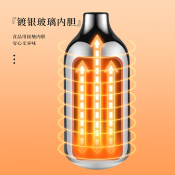 FGA富光保温壶玻璃内胆暖水壶大容量热开水瓶家用宿舍办公室茶瓶2L