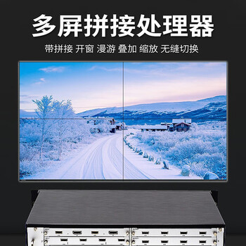 迈拓维矩（MT-viki）HDMI多屏拼接处理器画面拼接同步无缝矩阵切换器插卡式 (可与板卡组装发货)MT-DM-2800-20U