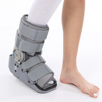华康踝骨骨折术后康复鞋厂家直销跟腱靴康复鞋行走脚踝踝足康复鞋 矮