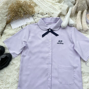 寻黛泰式校服娜诺禁忌女孩jk衬衫制服班服高中学生毕业运动会上衣毕