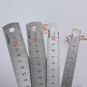得力(deli)钢直尺8461不锈钢测量工具 木工用 绘图制图耐用15cm 得力(deli)钢直尺8461不锈钢测量工具 木工用 绘图制图耐用15cm