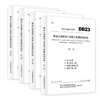 黑龙江省地方标准DB23 黑龙江省建筑工程施工质量验收标准 全四册
