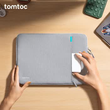 tomtoc笔记本电脑包内胆包14英寸商务男女华为苹果macbook pro/air m5
