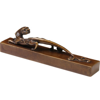 弘梅 古铜镇纸镇尺 大号铜器笔置笔搁毛笔架 文房四宝礼品礼盒装铜器摆件把玩文镇 弘梅 古铜镇纸镇尺 大号铜器笔置笔搁毛笔架 文房四宝礼品礼盒装铜器摆件把玩文镇