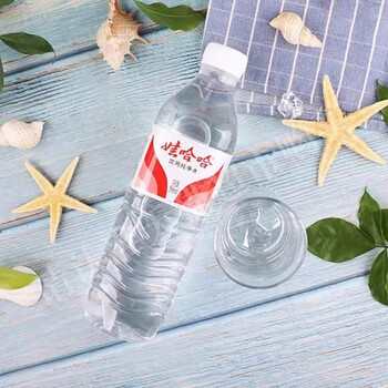 娃哈哈纯净水596ml*12瓶 塑膜装小瓶装水 哇哈哈饮用水