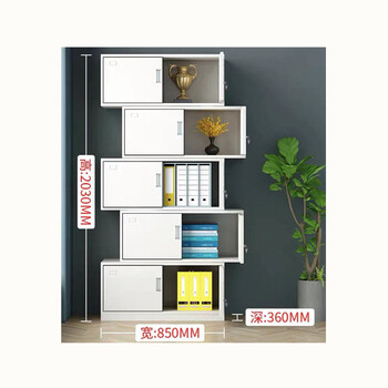 融银之汇(RYZH)0185 分体五节柜铁皮文件柜灰白色文件柜 融银之汇(RYZH)0185 分体五节柜铁皮文件柜灰白色文件柜