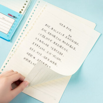 得力(deli)活页替芯 NB560-1 8mm横线 B5 60张 5本装 得力(deli)活页替芯 NB560-1 8mm横线 B5 60张 5本装