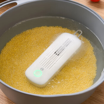 One's Member 果蔬清洗机家用迷你洗菜机 洗水果蔬菜车厘子草莓去农残净化机 无线充电GFC11 小米白 1号会员店