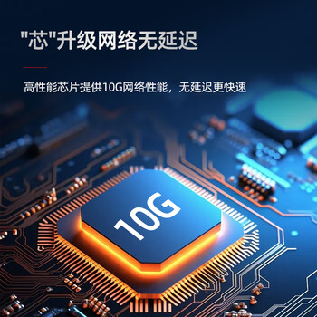 兮克USB4.0/雷电转万兆网卡 兼容雷电3/4 支持MAC/Windows等10G电口网卡SKN-T310GT