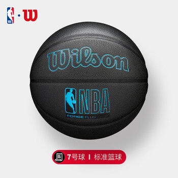 Wilson威尔胜新款NBA FORGE PLUS系列岩石灰室内外通用成人篮球7号篮球