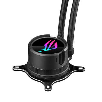 华硕ROG STRIX飞龙三代360 一体式CPU水冷散热器 双模式低噪音泵/可旋转冷头盖/定制ROG高性能风扇