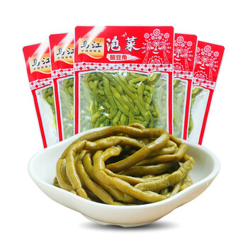 乌江泡菜泡豇豆180g袋酸豇豆酸豆角下饭菜肉末豇豆 10袋装