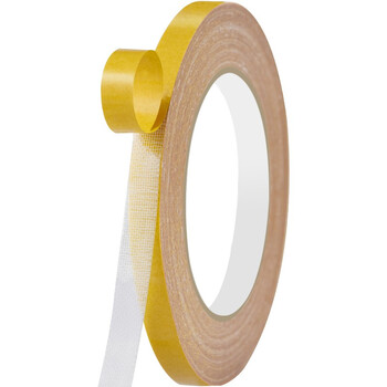 北极熊（Polar bear）防台风强力高粘固定墙面无痕强力布基双面胶带 棕色 10mm*20m 2卷装 垫子衣服对联贴CP-221