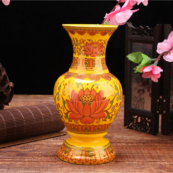 净花瓶观音净水瓶陶瓷供佛花瓶佛前莲花瓶佛教用品佛堂家居供具 乳