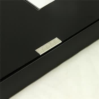天章 （TANGO）黑色档案盒A4文件盒资料盒55mm侧宽加厚80C财务合同收纳盒大容量耐用粘扣 纯PP