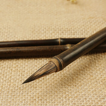 一海堂 文化毛笔 紫兔兼毫小楷笔书法国画大中小楷套装初学者行草楷隶篆书笔 紫兔毛笔-小楷1支