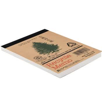 Nakabayashi仲林手撕便签本A6/160页再生纸拍纸本草稿记事本 便签本/160枚