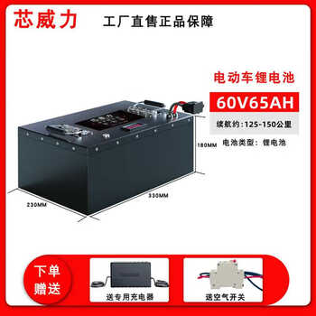电动车锂电池48v60v72v外卖快递两轮车电摩三轮车超大容量锂电瓶 踏板