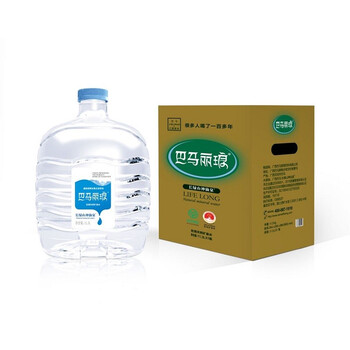巴马丽琅 饮用天然弱碱性矿泉水 11.3L*1桶装水 地理标志 长寿乡广西巴马