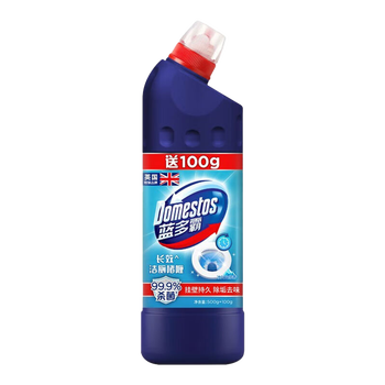 DOMESTOS【热销】洁厕灵 淡雅茉莉香600G 杀菌除垢去味 留香
