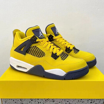 电母 白水泥男鞋女鞋篮球鞋运动鞋莆田纯原版 aj4电母 36