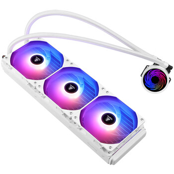 鑫谷（segotep）冰尊360ARGB一体式水冷CPU散热器 白色（300W解热功耗/HC12高性能温控风扇/支持AMD/Intel接口）