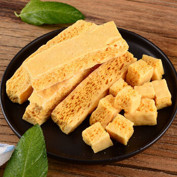 纯手工蜂窝糖正宗传统麦芽糖大块糖叮叮糖酥脆香甜怀旧儿时零食 蜂窝
