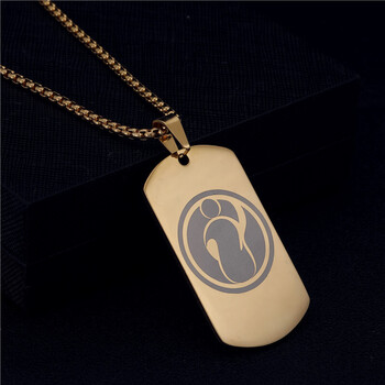 rng战队ig skt edg fpx we周边军牌项链队徽钛钢吊坠情侣潮牌挂件 ig