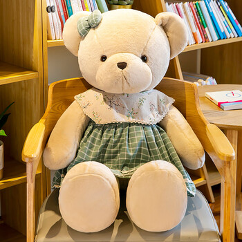 迪士尼(disney)泰迪熊公仔大号抱抱熊毛绒玩具情侣压床布娃娃一对玩偶