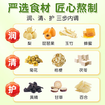 同仁堂北京同仁堂枇杷秋梨膏360g*3盒雪梨膏蜂蜜炼儿童成人滋补梨膏
